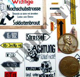 German Road Signs, Eastern Front #1 -  WW2 - 1/48 Scale - Duplicata Productions