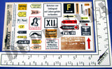 German Road Signs, Eastern Front #4 -  WW2 - 1/35 Scale - Duplicata Productions