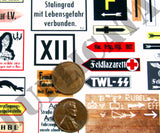 German Road Signs, Eastern Front #4 -  WW2 - 1/35 Scale - Duplicata Productions