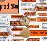 German Direction Signs, Eastern Front -  WW2 - 1/35 Scale - Duplicata Productions