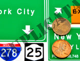 New York City Highway Signs - 1/35 Scale - Duplicata Productions