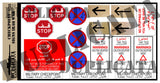 Checkpoint Signs - Iraq War - 1/35 Scale - Duplicata Productions