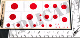 Japanese Flag - 1/72, 1/48, 1/35, 1/32 Scales - Duplicata Productions