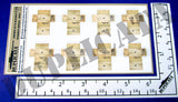 American K Rations Wooden Boxes, WW2 - 1/35 Scale - Duplicata Productions