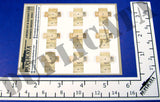 American K Rations Wooden Boxes, WW2 - 1/48 Scale - Duplicata Productions