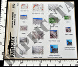 Allied Maps - Central Normandy, France #1 - WW2 - 1/72 Scale - Duplicata Productions