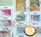 Allied Maps - Greece, WW2 - 1/35 Scale - Duplicata Productions