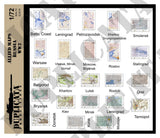 Allied Maps, Russia - WW2 - 1/72 Scale - Duplicata Productions