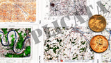 Allied Maps - WW2 - Northern France - 1/16 (120mm) Scale - Duplicata Productions