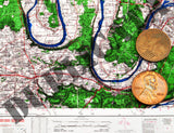 Allied Maps - WW2 - Northern France #2 - 1/6 Scale - Duplicata Productions