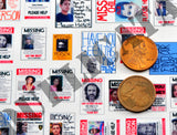 Modern Missing Person Posters  - 1/24 Scale (2 sheets) - Duplicata Productions