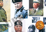 Italian Mussolini Portraits, WW2 - 1/35 Scale - Duplicata Productions
