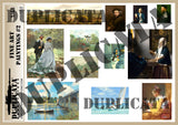 Fine Art Paintings #2 - 1/48 Scale - Duplicata Productions