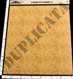 Parquet Floor #1 - 1/35 Scale - Duplicata Productions