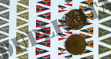 German Luftwaffe Staff Car Pennants, WW2 - 1/35 Scale - Duplicata Productions