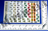 German Wehrmacht Staff Car Pennants, WW2 - 1/35 Scale - Duplicata Productions