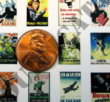 British WW2 Propaganda Posters - 1/72 Scale - Duplicata Productions