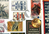 British WW1 Propaganda Posters - 1/35 Scale - Duplicata Productions