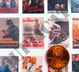 German WW2 Propaganda Posters, Small - 1/35 Scale - Duplicata Productions