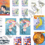 South Vietnamese Propaganda/Recruitment Posters - Vietnam War - 1/35 Scale (2 Sheets) - Duplicata Productions