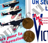 Free French WW2 Propaganda Posters, Large #1- 1/35 Scale - Duplicata Productions