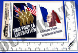 Free French WW2 Propaganda Posters, Large #2- 1/35 Scale - Duplicata Productions