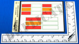 Allied AL-140 Recognition Panels -  WW2 - 1/72 Scale - Duplicata Productions