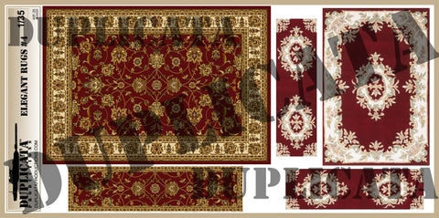 Elegant Rugs #4 - 1/35 Scale - Duplicata Productions