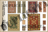 Oriental/Persian/Afghan Rugs #1 - 1/72 Scale - Duplicata Productions