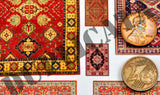 Oriental/Persian/Afghan Rugs #2 - 1/48 Scale - Duplicata Productions