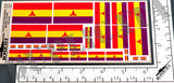 International Brigades Flag - Spanish Civil War - 1/72, 1/48, 1/35, 1/32 Scales - Duplicata Productions