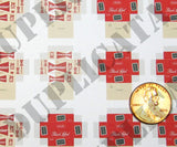 American 24 Can Beer Boxes, Vietnam War #1 - 1/35 Scale - Duplicata Productions