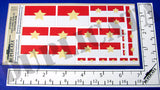 Viet Cong Alternate Flag #3, Vietnam War - 1/72, 1/48, 1/35, 1/32 Scales - Duplicata Productions