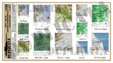 Maps - Vietnam War - South Vietnam (North/DMZ) #1 - 1/35 Scale - Duplicata Productions
