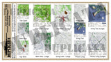 Maps - Vietnam War - South Vietnam (South/Mekong) #2 - 1/35 Scale - Duplicata Productions