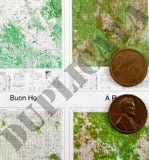 Maps - Vietnam War - South Vietnam (Central) #1 - 1/16 (120mm) Scale - Duplicata Productions