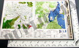 Maps - Vietnam War - South Vietnam (Central) #6 - 1/6 Scale - Duplicata Productions