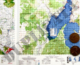 Maps - Vietnam War - South Vietnam (Central) #6 - 1/6 Scale - Duplicata Productions