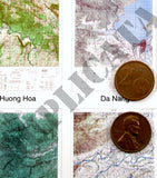 Maps - Vietnam War - South Vietnam (North/DMZ) #1 - 1/16 (120mm) Scale - Duplicata Productions