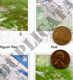 Maps - Vietnam War - South Vietnam (North/DMZ) #2 - 1/16 (120mm) Scale - Duplicata Productions