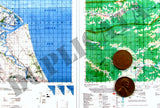 Maps - Vietnam War - South Vietnam (North/DMZ) #3 - 1/6 Scale - Duplicata Productions