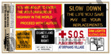 Road Signs #3 - Vietnam War - 1/35 Scale - Duplicata Productions