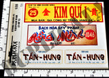 Store Signs #1 - Vietnam War - 1/35 Scale (2 sheets) - Duplicata Productions