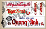 Signs #2 - Vietnam War - 1/35 Scale (2 sheets) - Duplicata Productions