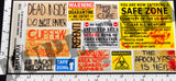 Zombie Apocalypse Signs and Posters - 1/35 Scale (2 sheets) - Duplicata Productions