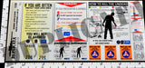 Zombie Apocalypse Signs and Posters - 1/35 Scale (2 sheets) - Duplicata Productions