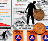 Zombie Apocalypse Signs and Posters - 1/35 Scale (2 sheets) - Duplicata Productions